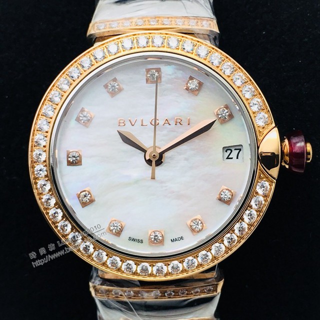 最高複刻寶格麗（BVLGARI）LVCEA系列腕表 BVLGARI高端女士腕表  gjs2273